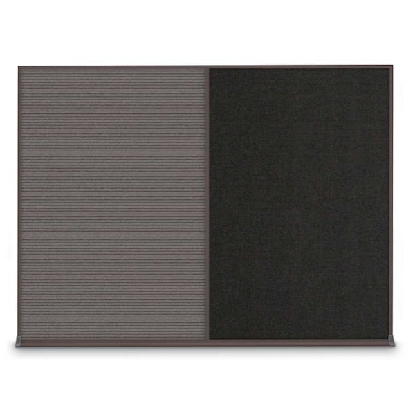 Double Door Radius Corkboard, 60"X36", S